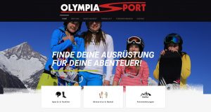 Olympia-Sport Website im neuen Kleid